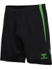 Hummel Verstellbare Taille Kurze Hose Hmllead Herren in BLACK/GREEN GECKO