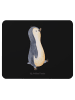 Mr. & Mrs. Panda Maus Pad Pinguin mHerzieren ohne Spruch in Schwarz