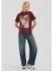 QS T-Shirt  in  39D1_bordeaux