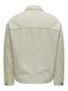 Only&Sons Hemd Jacke Basic Übergangs Shaket mit Taschen ONSEND in Beige