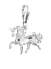 Nenalina Charm 925 Sterling Silber Einhorn in Silber