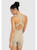 SMILODOX Jumpsuit Doralia in Taupe