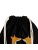 Mr. & Mrs. Panda Gymnastiktasche Füchse Liebe mit Spruch in Schwarz