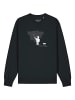 wat? Apparel Sweatshirt Painting space in Schwarz
