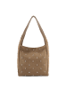 FREDs BRUDER Endless Beads Schultertasche Leder 39 cm taupe