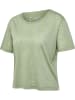 Hummel Hummel T-Shirt Hmlmt Yoga Damen Atmungsaktiv in SEAGRASS