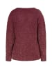 usha BLACK LABEL Strickpullover in Weinrot