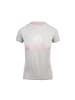 BIDI BADU Lamia Basic Logo Tee - rose in grau