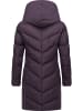 ragwear Steppmantel Natalka Cosy in Plum