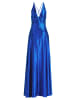 Vera Mont Abendkleid mit Glanzeffekt in Jewel Blue