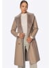 Wittchen Wendbarer Damenmantel mit Gürtel in Light brown