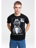 Logoshirt T-Shirt Sesamstrasse - Krümelmonster Pate in schwarz