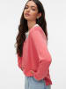 Vero Moda Strickpullover in Coral Paradise