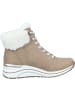 remonte Freizeit Stiefeletten in camel/cotton/camel