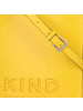 LIEBESKIND BERLIN Paper Bag Handtasche Leder 23 cm in lemon