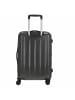 Check.In London 2.0 - 4-Rollen-Trolley 67 cm (orange) in carbon schwarz