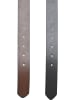 Urban Classics Belts in black/silver+brown/silver