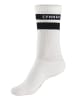 Copenhagen Studios Tennissocken in 1x schwarz, 1x off white, 1x grau meliert