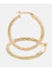 Vanlere Creolen aus 375 Gelbgold