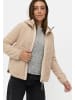 Camel Active Teddyjacke mit wärmenden Taschenfutter in Hafer