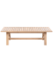 Beliani Couchtisch SUMBA in Braun - (W) 69 x (H) 37 x (L) 128 cm