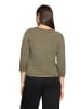 Betty Barclay Strickpullover mit 3/4 Arm in Dusty Olive