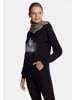 Harry Potter Schalkragenpullover Harry Potter Patronus in schwarz/grau