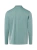 Ragman Langarm-Poloshirt - bügelleicht in lind - 0012