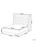 Beliani 2-tlg Doppelbett AYETTE in Grau