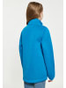 Schmuddelwedda Mädchen (Kids) Strickfleecejacke in Cyanblau Melange