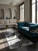 KADIMA DESIGN Läufer Abstrakt pflegeleicht Wohnzimmer Schlafzimmer Flur Esszimmer in Grau