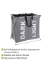Wenko Wäschesammler Duo Grau, Wäschesammler Mod. Duo Grau in Grau