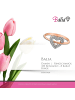 BALIA 333 Rosegold - 8 Karat Damen Ringe Herz Fingerring 58 (18,5)