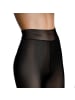 COFI 1453 Thermoleggings mit Innenfutter für Damen - wärmende Leggings in Schwarz