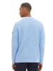 Tom Tailor Pullover STRUCTURED CREWNECK KNIT in Blau