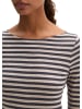 Marc O'Polo Gestreiftes Longsleeve regular in Light Beige