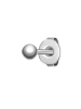 True Rebels Ohrringe aus Edelstahl in silber