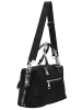 DreiMaster Klassik Women Handbag in Schwarz Silber