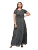 Ulla Popken Midikleid in matt grau