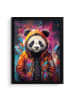 MuchoWow Poster mit Leiste Panda  (BxH)
