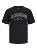 JACK & JONES PLUS T-shirt in Black
