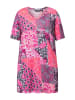 Ulla Popken Longshirt in kräftiges pink