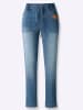 WITT WEIDEN 7/8-Jeans in blue-stone-washed