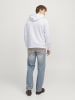 Jack & Jones Kapuzenpullover in White Melange