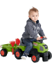 Falk Rutschfahrzeug Claas Traktor mit Anhänger, ab 12 Monate
