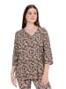 Ulla Popken Shirt in dunkles taupe