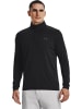 Under Armour Longsleeve "UA Playoff mit ¼-Zip" in Schwarz