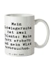Mr. & Mrs. Panda Keramiktasse Spruch Schwiegersohn Talente mit S... in Weiß