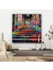 MuchoWow Leinwand bilder Bunte Treppe (BxH)