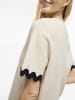 Vila T-Shirt VICalisa in sand schwarz - 0001